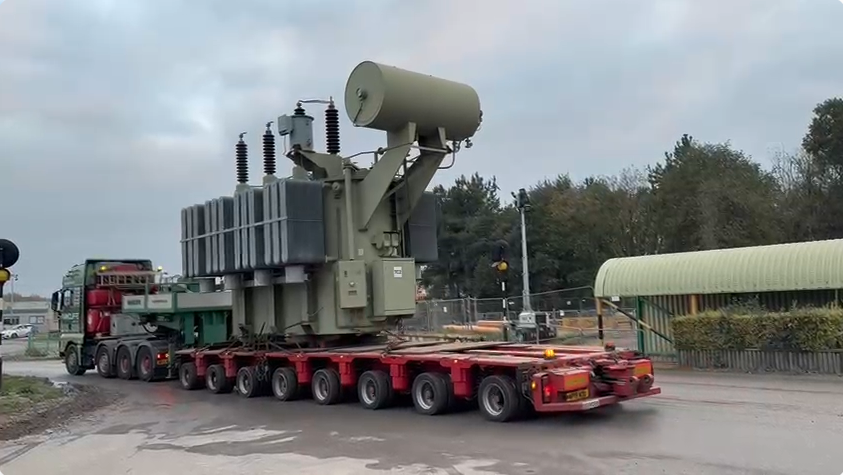 Dual Success: Shotton Mill Completes Complex Moves of 80-Tonne Power Transformers